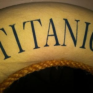 Antique TITANIC Life Saver MIRROR